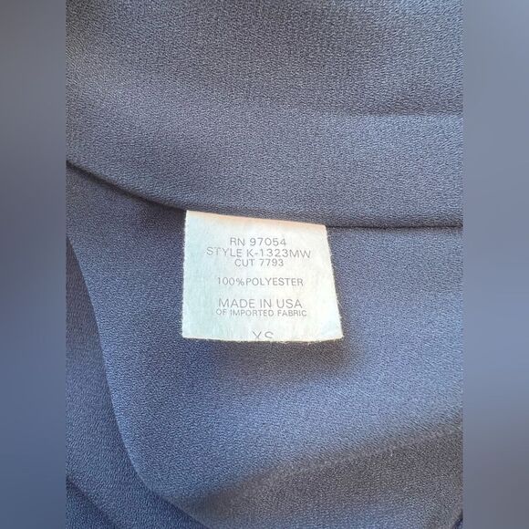 Karisa Surplice Tank in color Newport Navy Blue NWT size XS - Picture 4 of 6